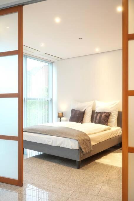 Exklusive Stadtoase Design-Wohnung - Panoramablick Koblenz  Bagian luar foto